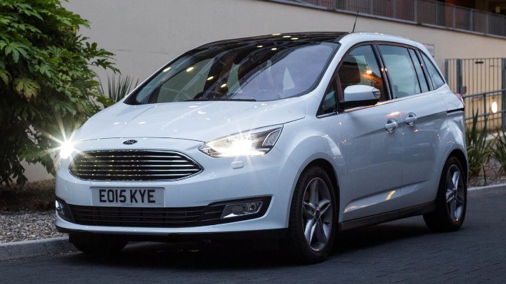White Ford C-Max Exterior Front