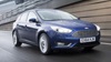 Blue Ford Focus Exterior Front Driving