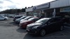 Front of the Ford Glossop dealership
